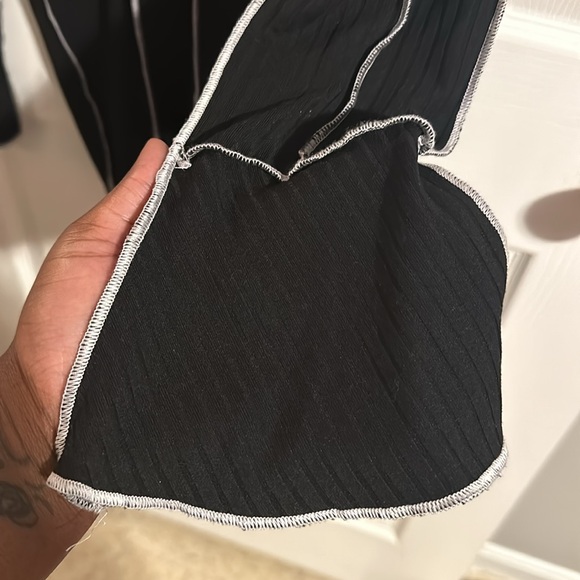 BNWT Lace Up Stitch Detailing Long Sleeve Dress - Picture 3 of 4